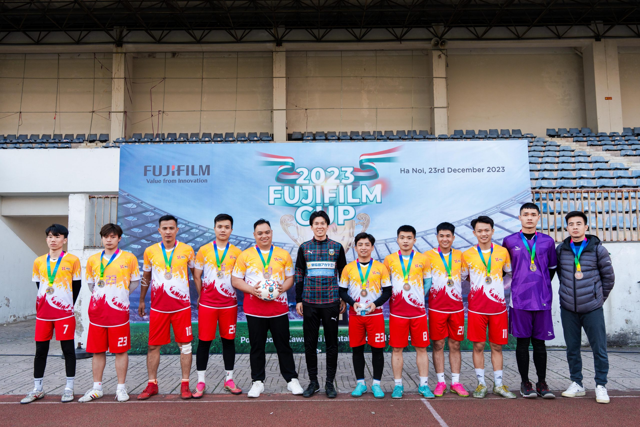 RTC JSC THAM GIA TRANH GIẢI TẠI FUJIFILM CUP 2023