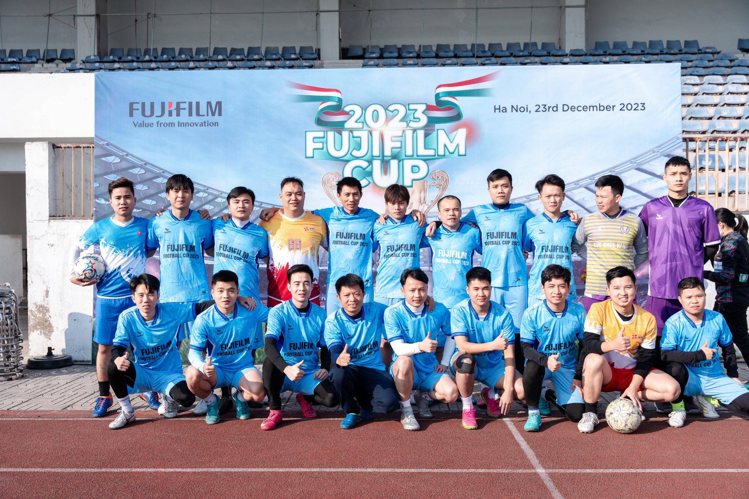 RTC JSC vinh dự tham gia tranh tài tại giải FUJIFILM CUP 2023