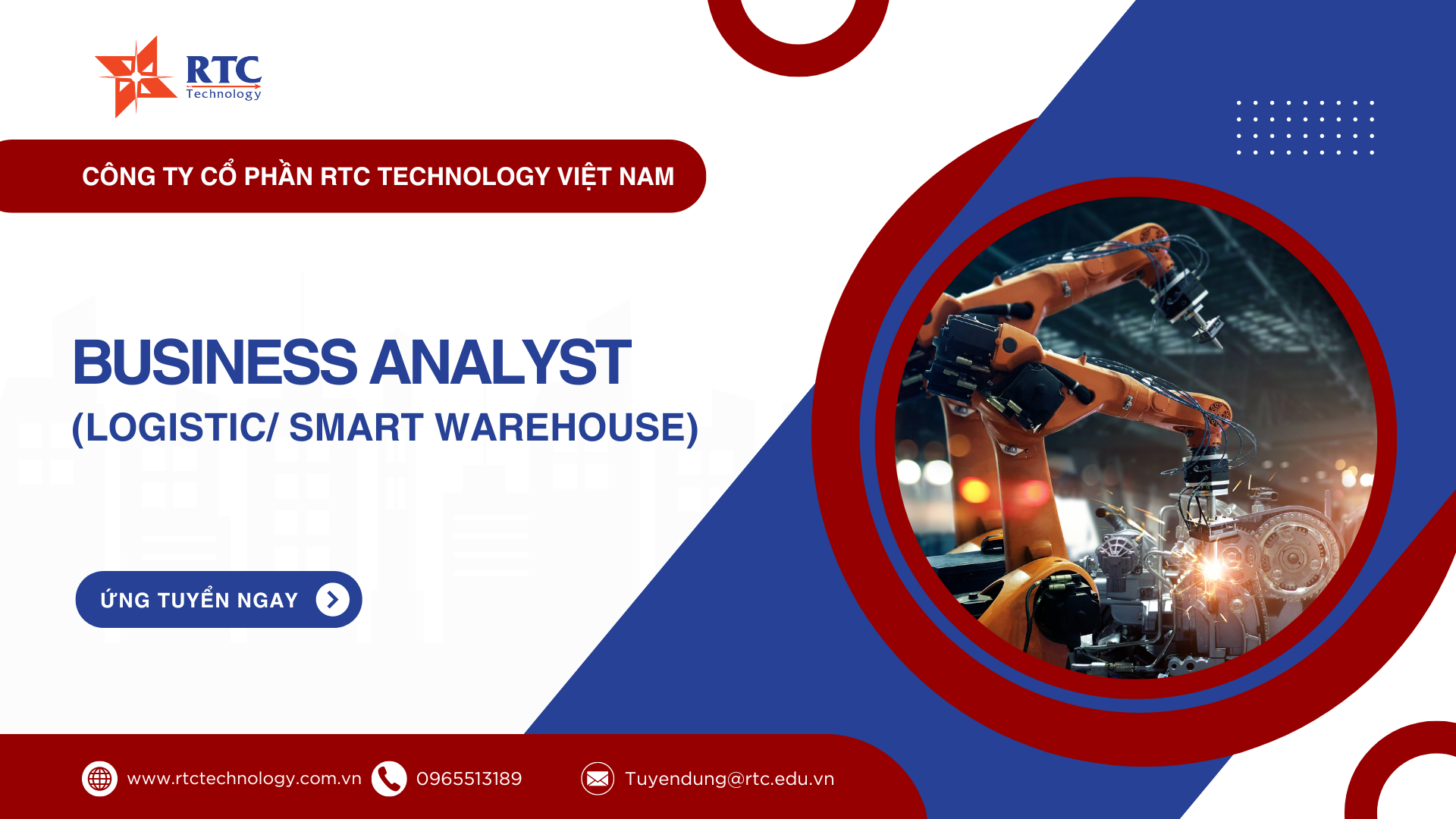 Tuyển dụng tháng 9 – Business Analyst (Logistic/ Smart warehouse)