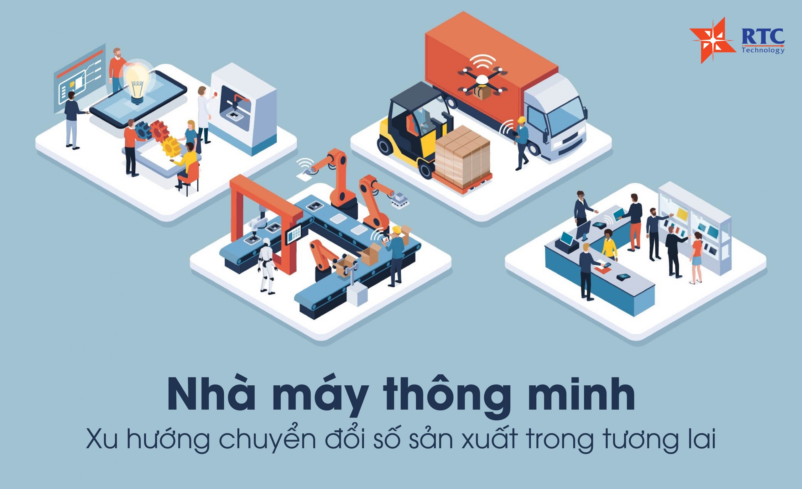 Giải pháp Smart Factory 4.0 – Chuyển đổi số cùng doanh nghiệp