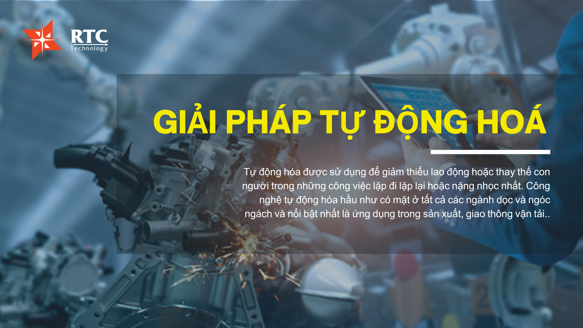 Bí quyết tăng gấp đôi năng suất nhờ giải pháp tự động hoá của RTC