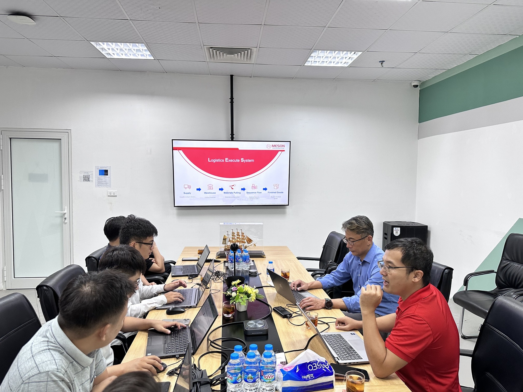 RTC Technology Vietnam và Meson Logistics Solutions khởi động hợp tác chiến lược với buổi đào tạo về Hệ thống quản lý kho (LES)