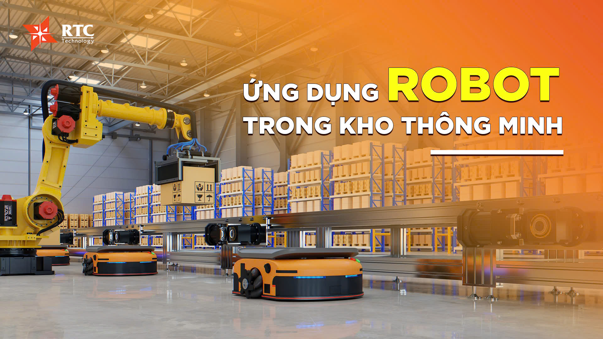 Ứng dụng robot trong kho thông minh và kho tự động